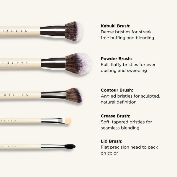 HALEYS Beauty Brush Essentials Kit #2