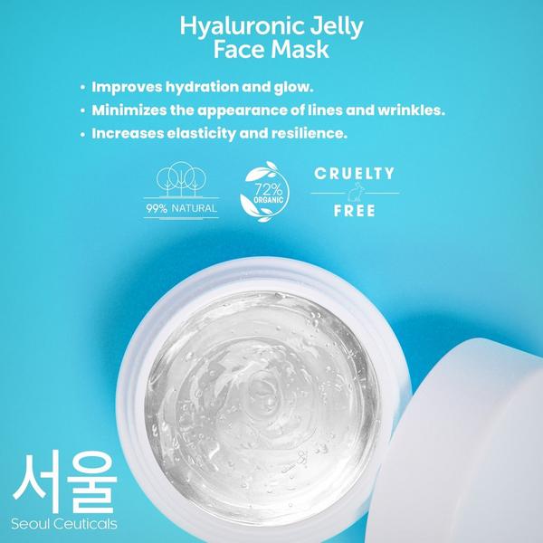Seoul Ceuticals Korean Skin Care Hyaluronic Jelly Face Mask #6