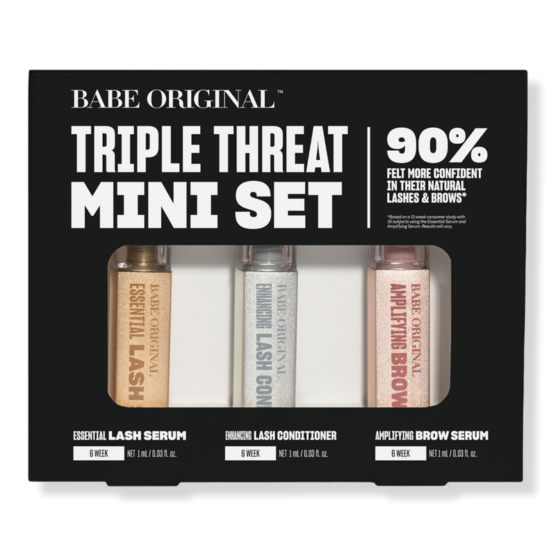 BabyThree ,サムエル、ルルミREBEL BEAR オイル目17点セット Babe Original - Triple Threat Mini Set | Ulta Beauty