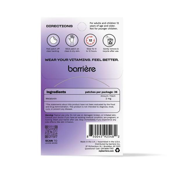 Barrière THE BIG SLEEP Clean Melatonin 36 Pack #2