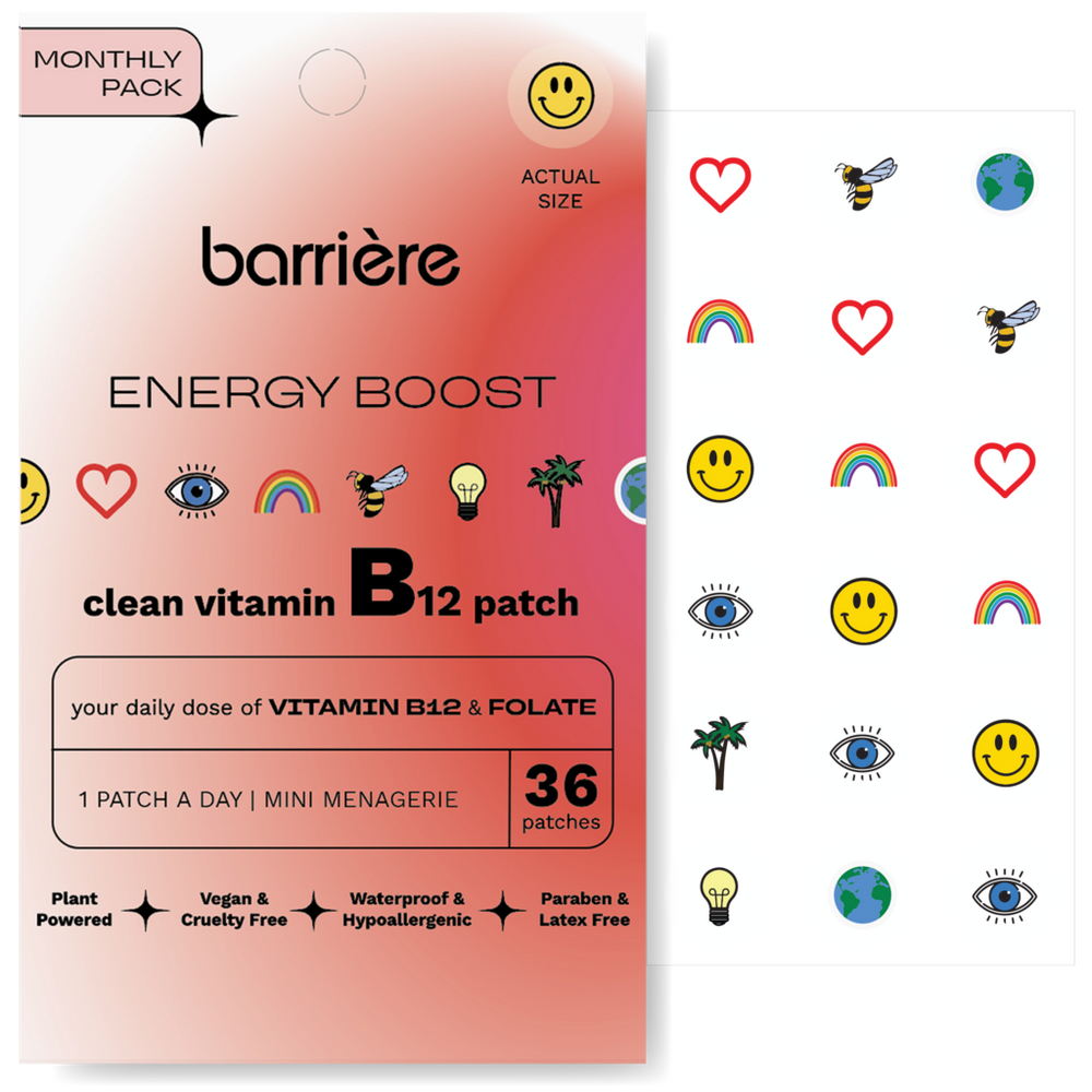 Barrière Energy Boost Vitamin B12 36 Pack - Icons
