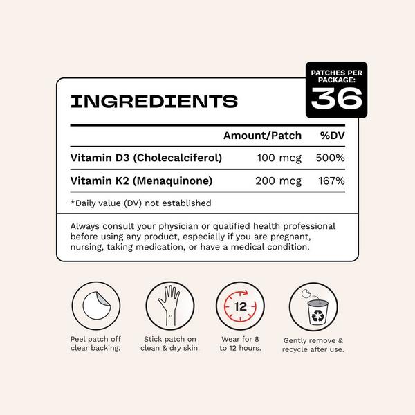 Barrière Hello Sunshine Vitamin D3 Patch 36-Pack #7