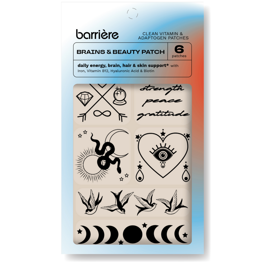 Barrière Brains & Beauty Patch 6 Pack - Mystic Motif