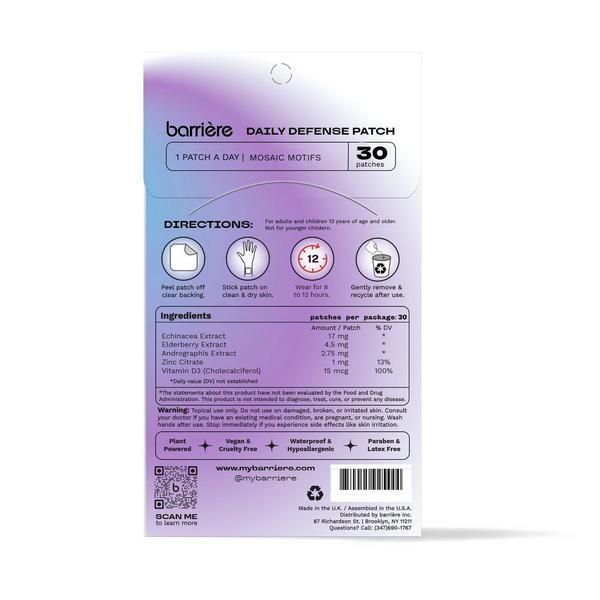 Barrière EVERYDAY DEFENSE Patch 30 Pack #2