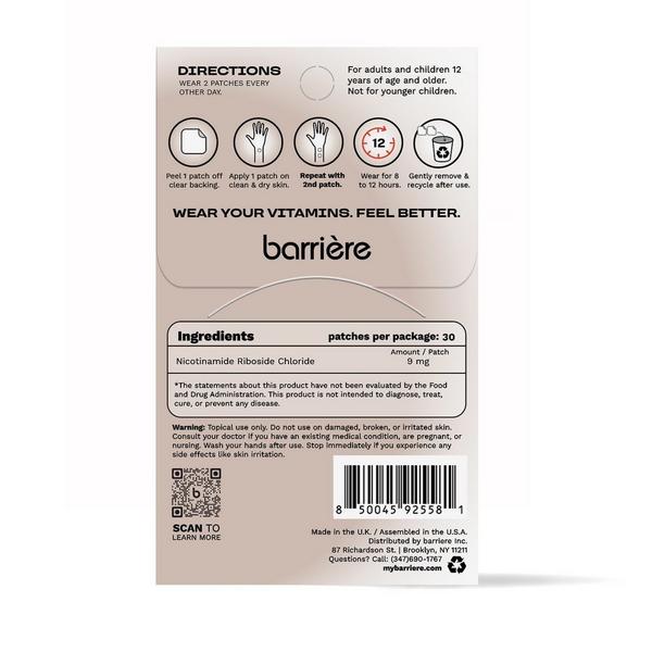 Barrière YOUth Repair NAD+ Patch 30Pack #2