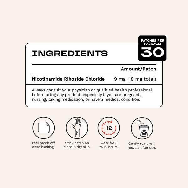Barrière YOUth Repair NAD+ Patch 30-Pack #7