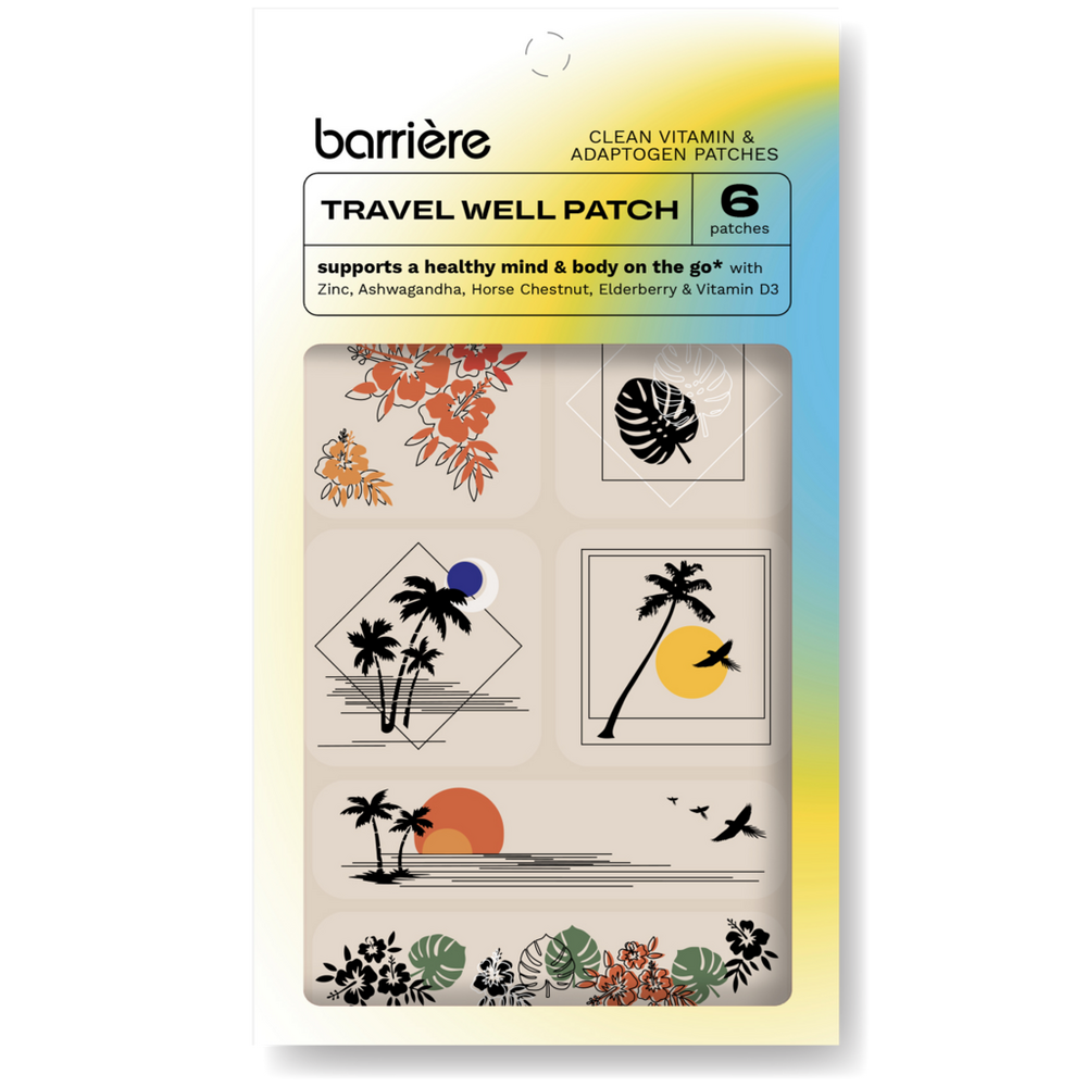 Barriere Travel Well Patch 6-Pack - Tropics