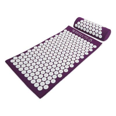 White Lotus Beauty Premium Acupressure Mat & Pillow Set