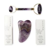 Genuine Amethyst Crystal Facial Set