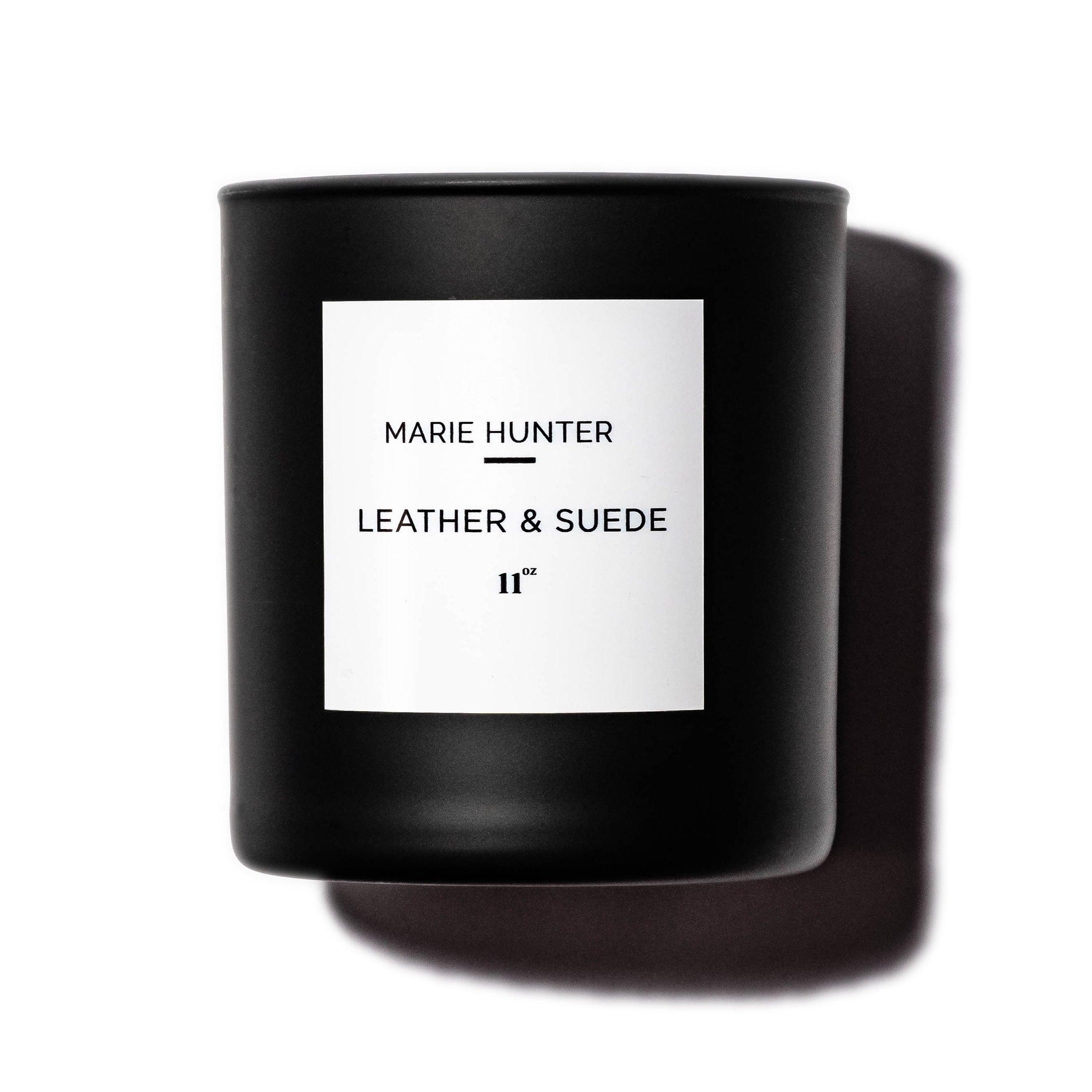 Marie Hunter Leather & Suede Candle #1