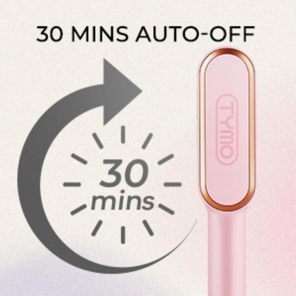 TYMO Beauty Ring Pink Hair Straightening Comb #5