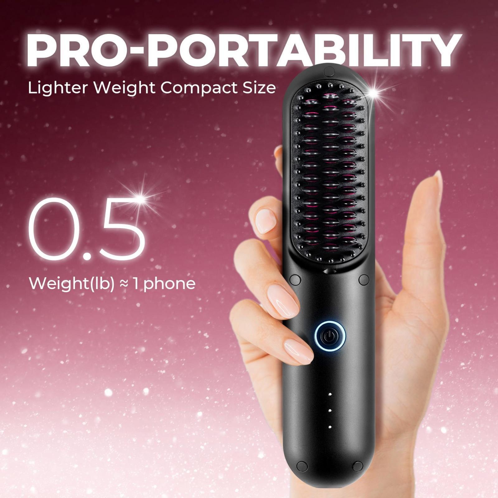 Porta Portable Hair Straightening Brush