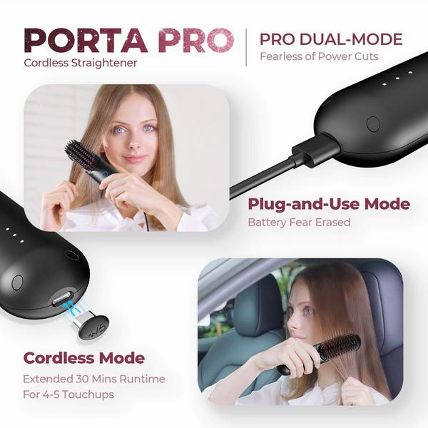 TYMO Beauty Porta Portable Hair Straightening Brush #6