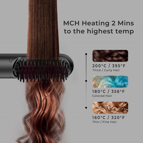 TYMO Beauty Porta Portable Hair Straightening Brush #8