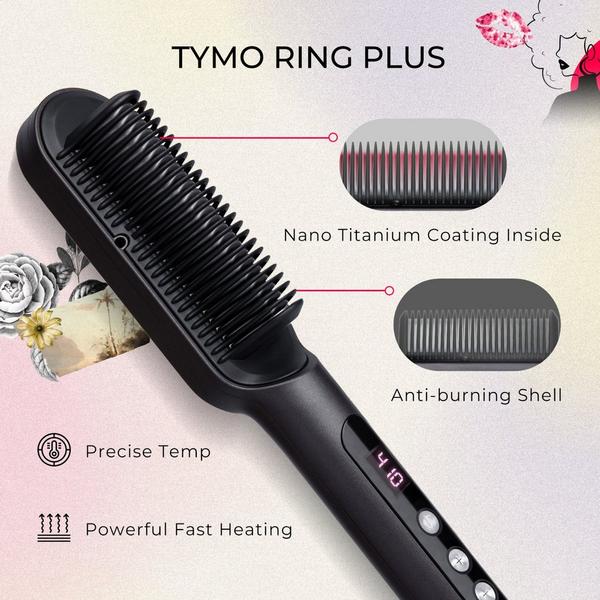 TYMO Beauty Ring Plus Ionic Hair Straightening Comb #7