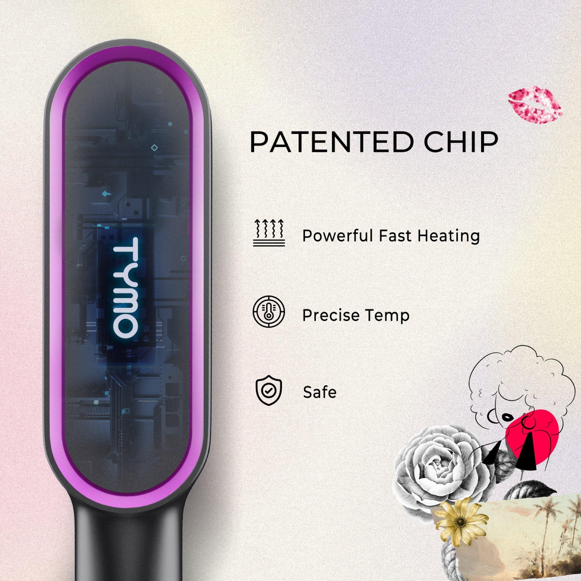 TYMO Beauty Ring Hair Straightening Comb - Thumbnail 5