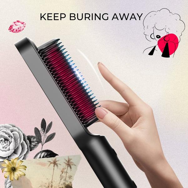 TYMO Beauty Ring Black Hair Straightening Comb #4