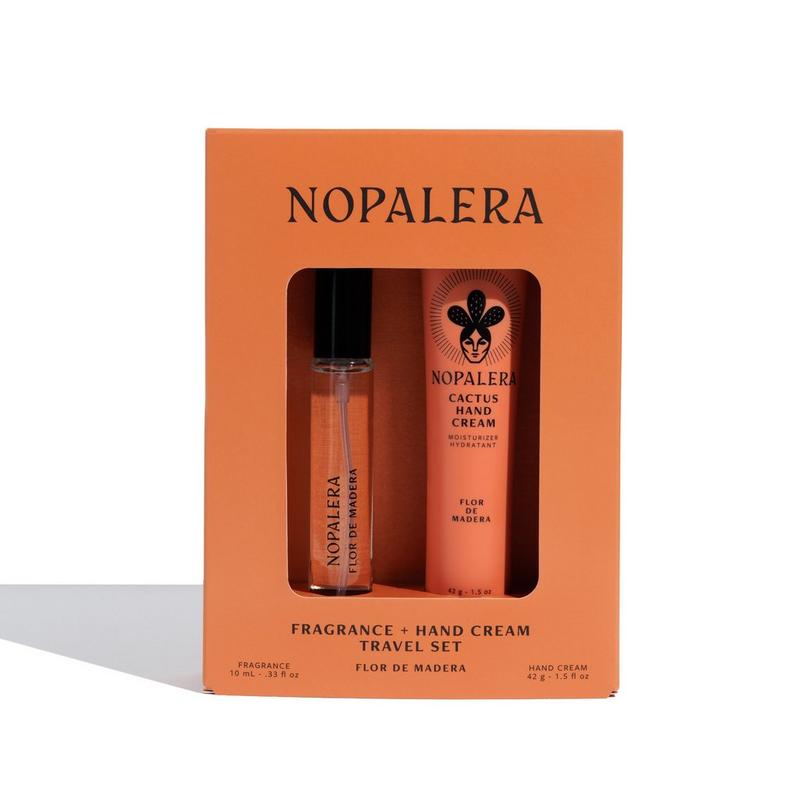 パナナノケア他 Nopalera - Flor De Madera Hand Cream + Travel Perfume Set | Ulta
