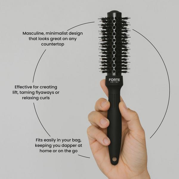 Forte Series Boar Bristle Round Brush #7