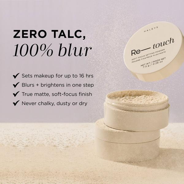 HALEYS Beauty Re-touch Talc-Free Soft Focus Setting Powder #3