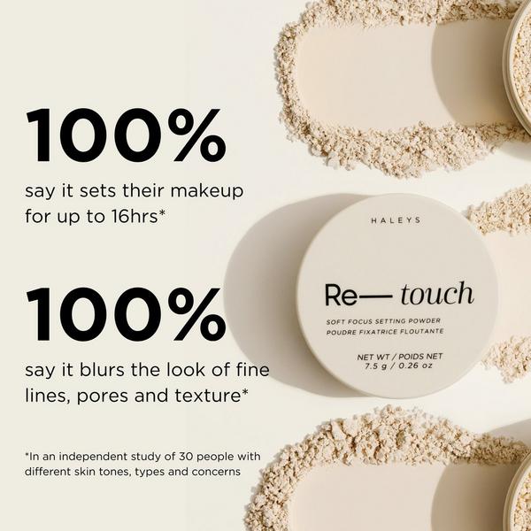 HALEYS Beauty Re-touch Talc-Free Soft Focus Setting Powder #6