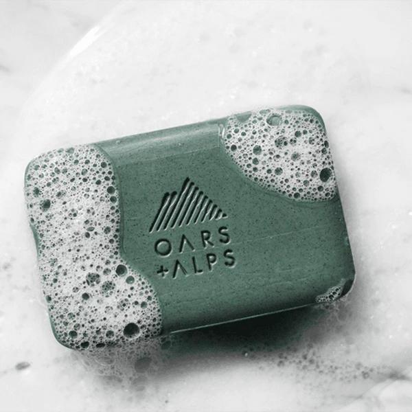 Oars + Alps Peppermint Charcoal Bar Soap #5