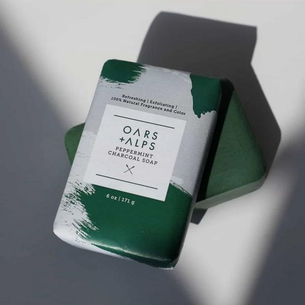 Oars + Alps Peppermint Charcoal Bar Soap #7
