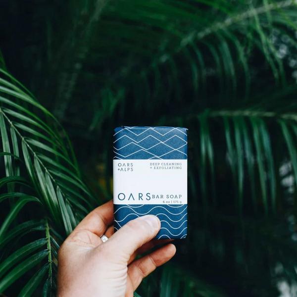 Oars + Alps Blue Charcoal Oars Bar Soap #5