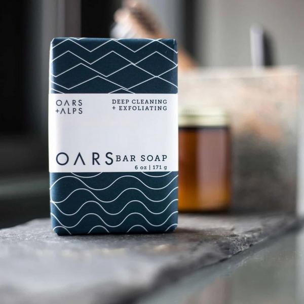 Oars + Alps Blue Charcoal Oars Bar Soap #8