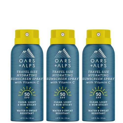 Oars + Alps - SPF 50 Classic 3 Pack Travel Spray | Ulta Beauty