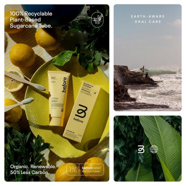 Before Oral Care Fluoride-Free Whitening Lemon Coconut #5