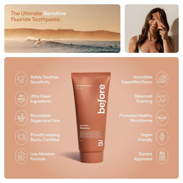 Before Oral Care Anti-Cavity SuperMint Sensitive #4