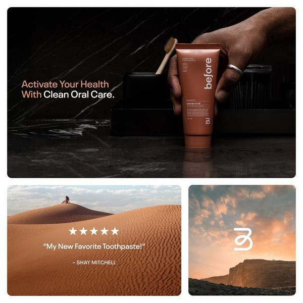 Before Oral Care Anti-Cavity SuperMint Sensitive #8