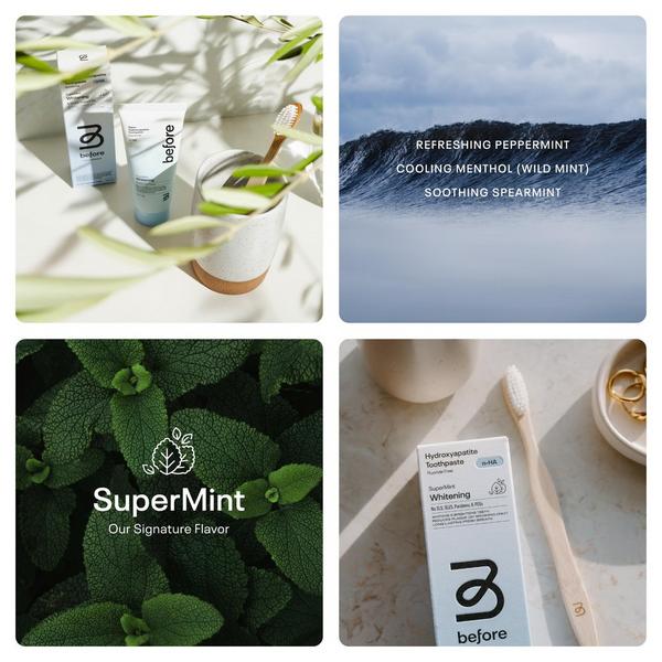 Before Oral Care Before n-HA SuperMint Whitening 2-Pack #7