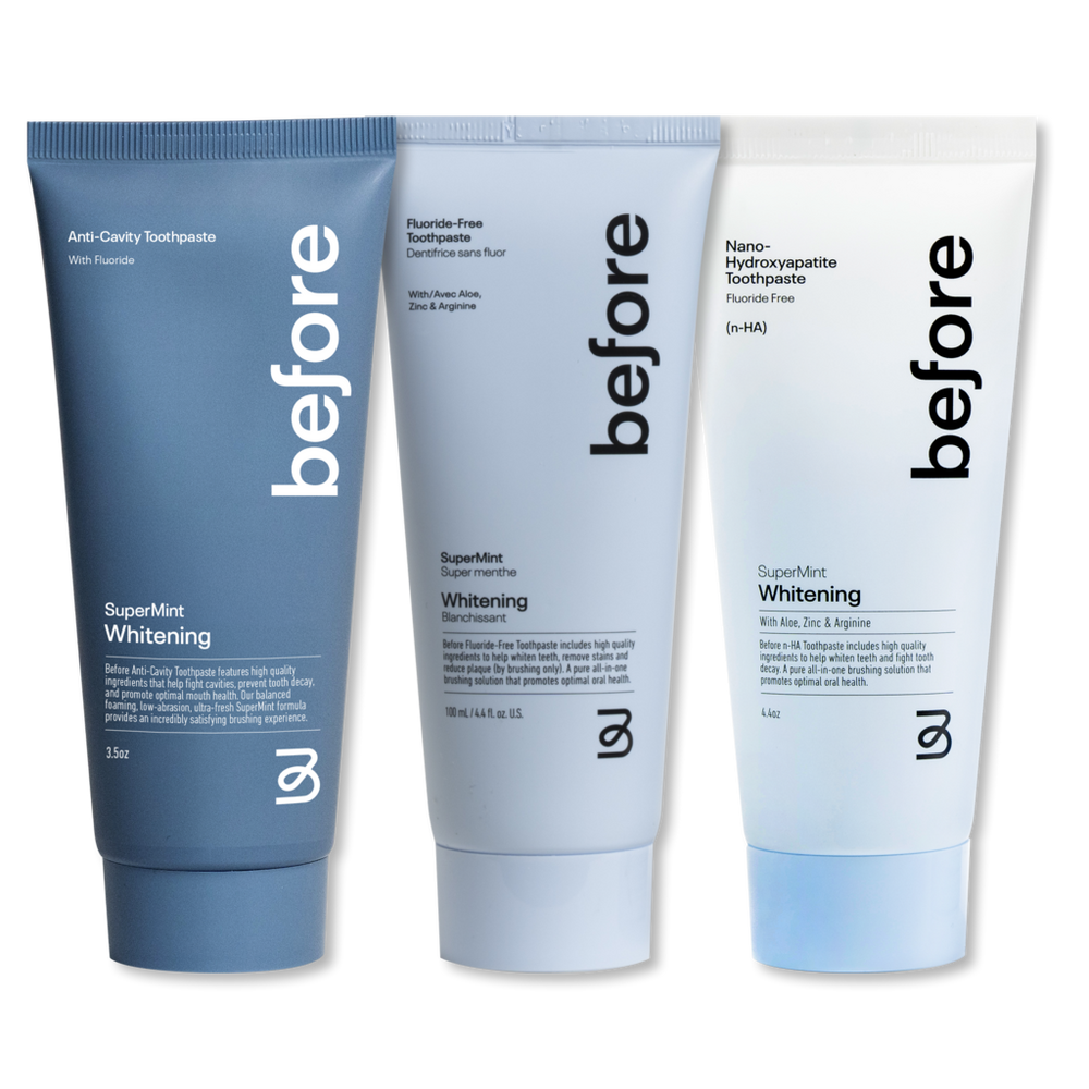 Before Oral Care Before Supermint 3-pack