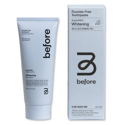 Before Oral Care Fluoride-Free Whitening SuperMint