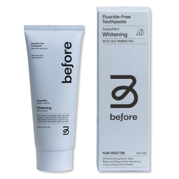 Before Oral Care Fluoride-Free Whitening SuperMint #1