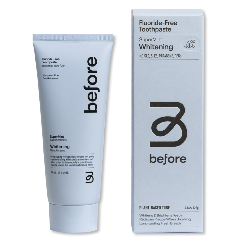 Before Oral Care Fluoride-free Whitening Supermint