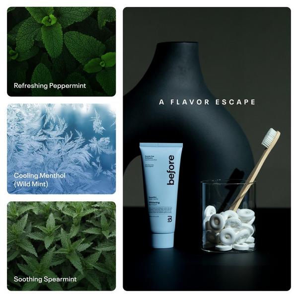 Before Oral Care Fluoride-Free Whitening SuperMint #7