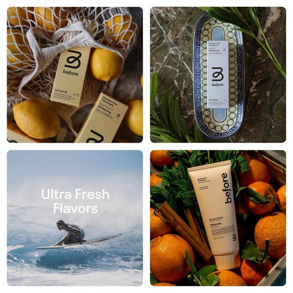 Before Oral Care Before Fluoride-Free Flavor Pack #7