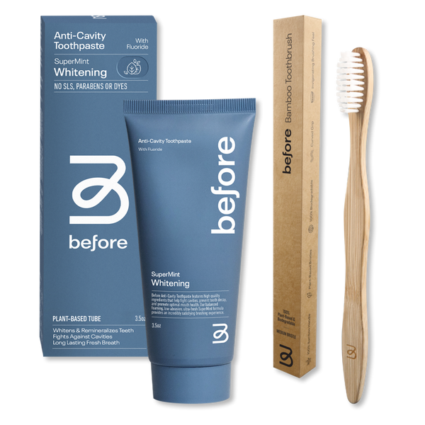 Before Oral Care Before Anti-Cavity Whitening Bundle #1