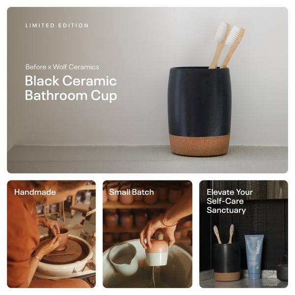 Before Oral Care Before Bathroom Makeover with Black Cup #7
