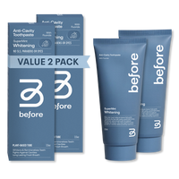 Before Anti-Cavity SuperMint Whitening 2-Pack