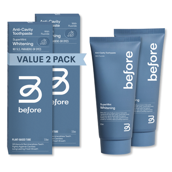 Before Oral Care Before Anti-Cavity SuperMint Whitening 2-Pack #1