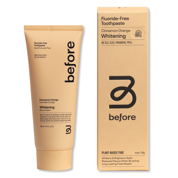 Before Oral Care Fluoride-Free Whitening Cinnamon Orange #1