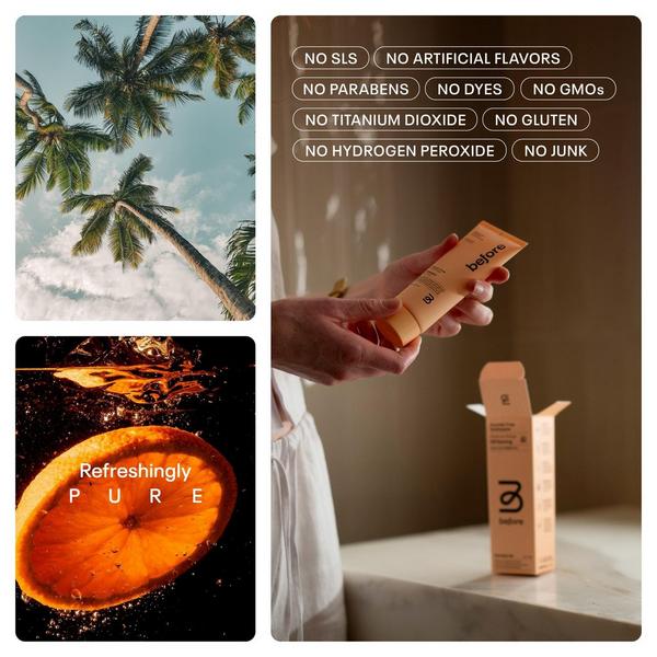 Before Oral Care Fluoride-Free Whitening Cinnamon Orange #3