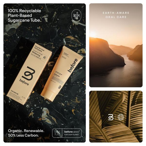 Before Oral Care Fluoride-Free Whitening Cinnamon Orange #5