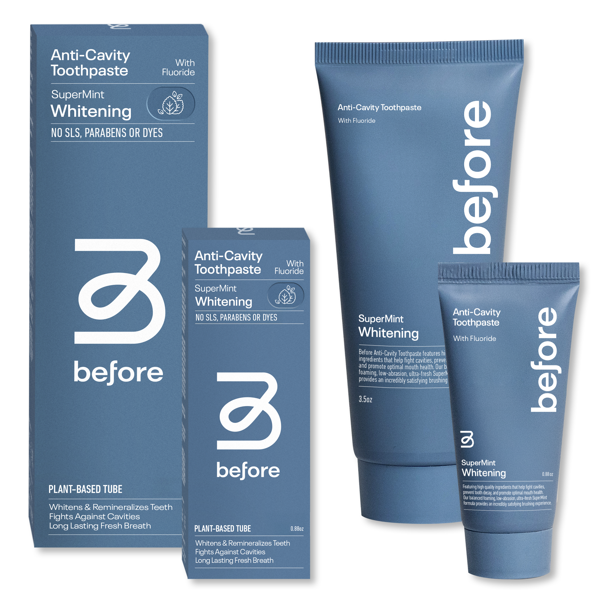 Before Oral Care Before Anti-Cavity Travel Pack #1