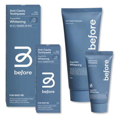 Before Oral Care Before Anti-Cavity Travel Pack