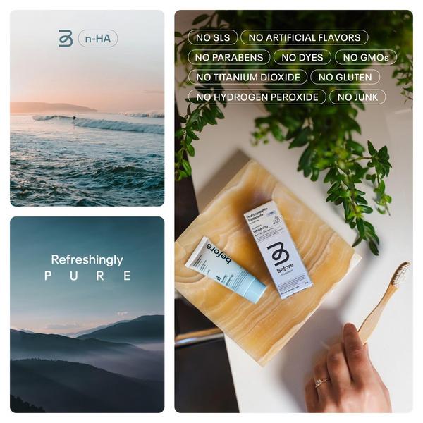 Before Oral Care Before n-HA Travel Pack #3